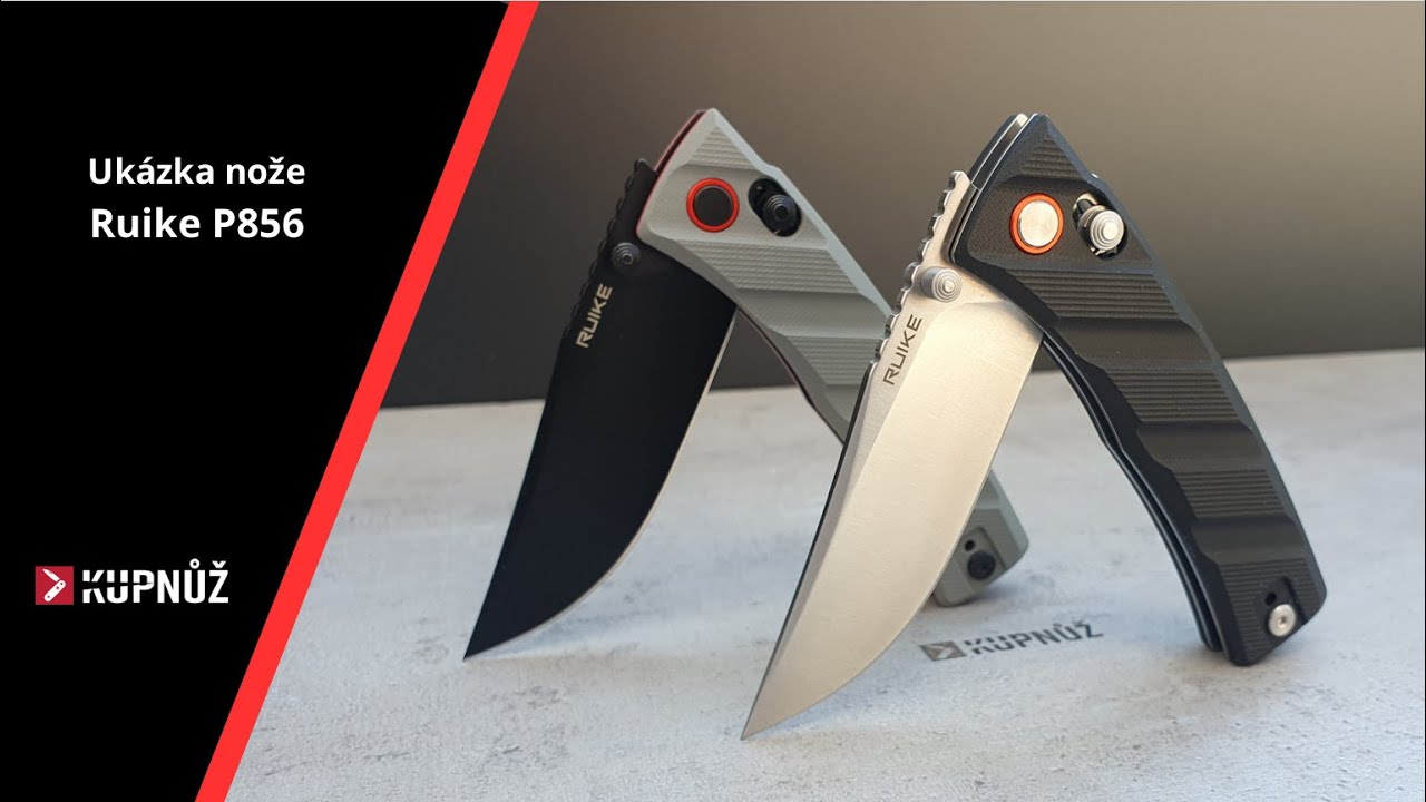 Kapesní EDC nůž Ruike P856 - představení