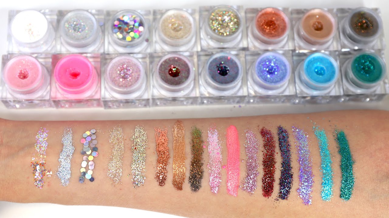 Lit Cosmetics Glitter Swatches | GET SWATCHED
