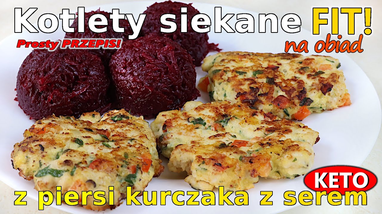 FANTASTYCZNE kotlety SIEKANE z piersi kurczaka - Jak zrobić kotlety siekane z kurczaka z warzywami?