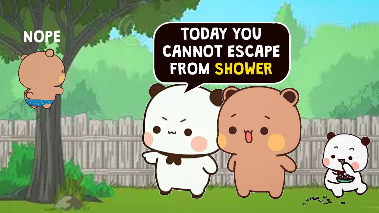 #BDC329 ▶WINTER Shower Protest🛀😅 Bubu's Sneaky PLAN😅| Animation Stories Videos