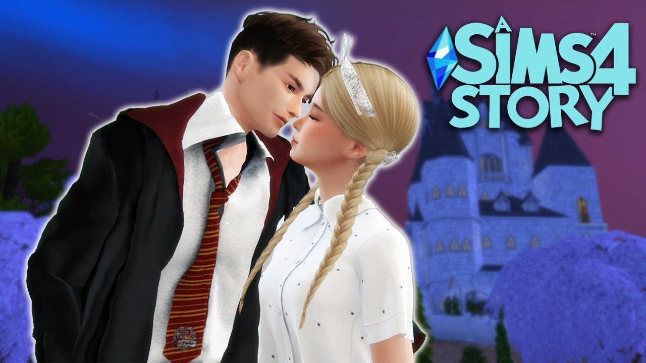 WIZARD AND MUGGLE LOVE STORY |SIMS 4 REALM OF MAGIC |