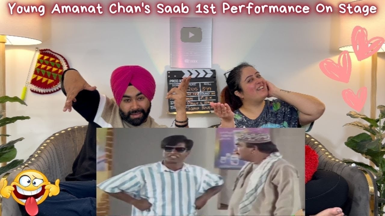 ❗❗ OLD VIDEO ALERT~ Amanat Chan Saab Di Fankaari De Sadke!1st Performance On Stage~Talent Poora
