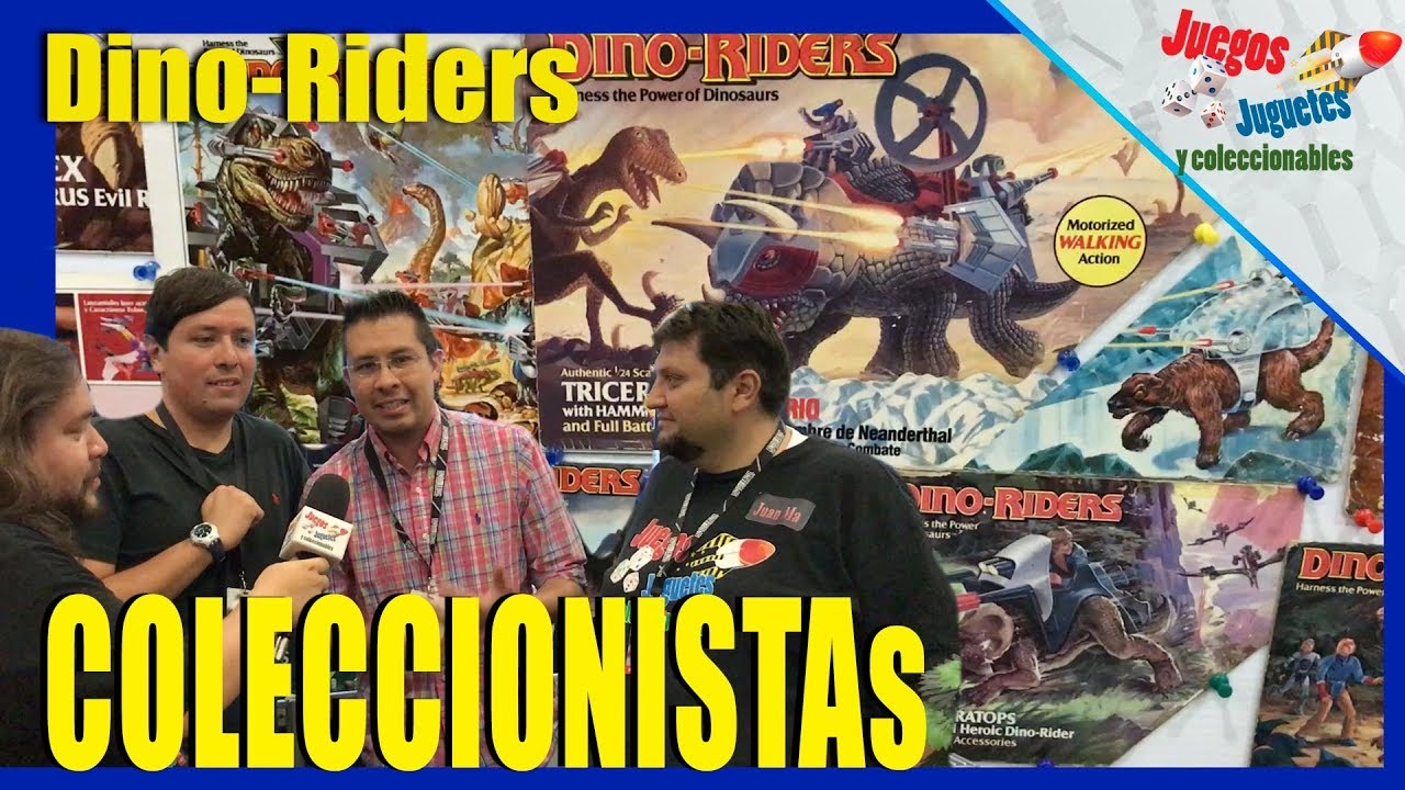 Visita Coleccionistas #DinoRiders ★ juegos juguetes y coleccionables