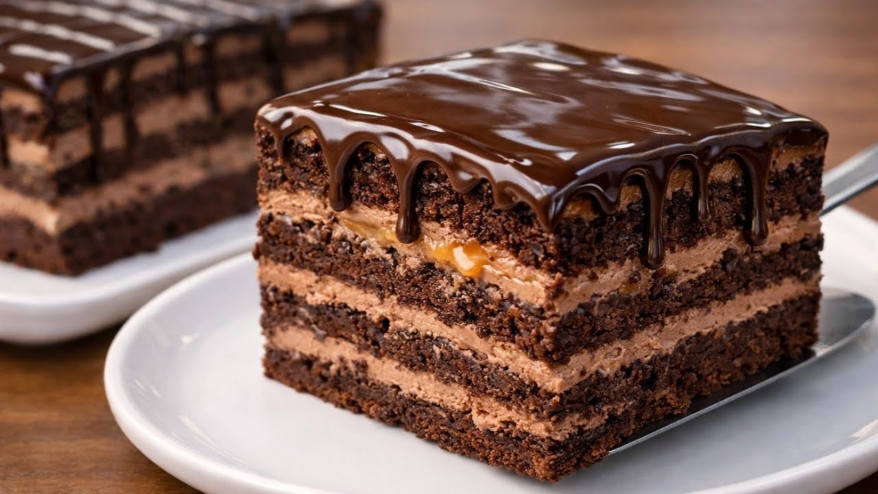 Chocolate roll that really melts in your mouth! 🍫🔥