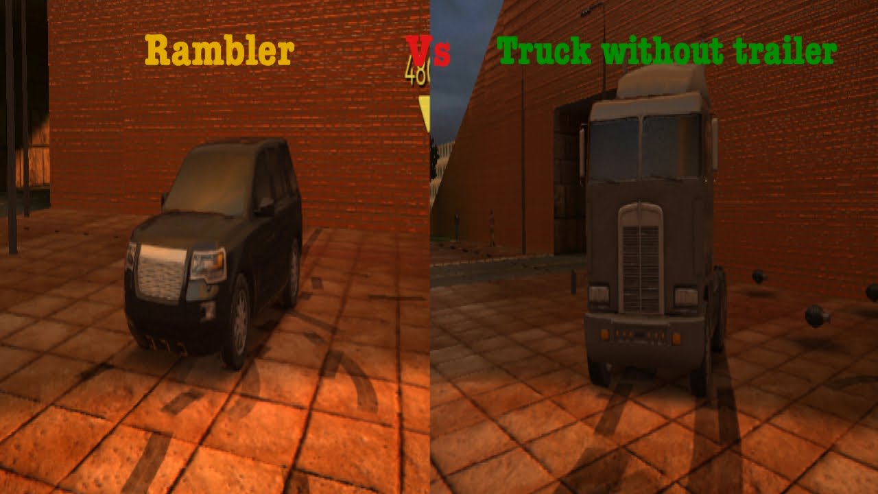 Rambler vs Truck without trailer|Payback 2