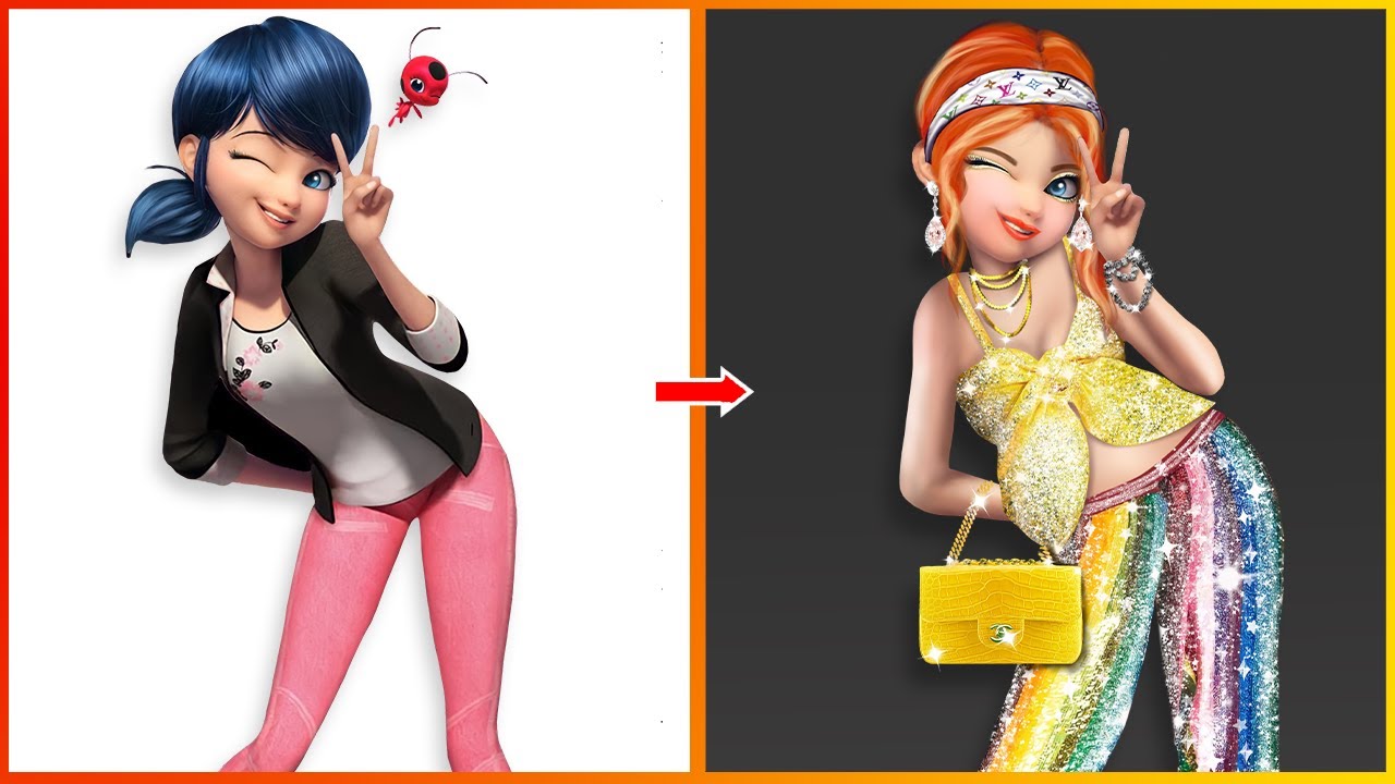 Miraculous Ladybug Glow Up - Miraculous Transformation