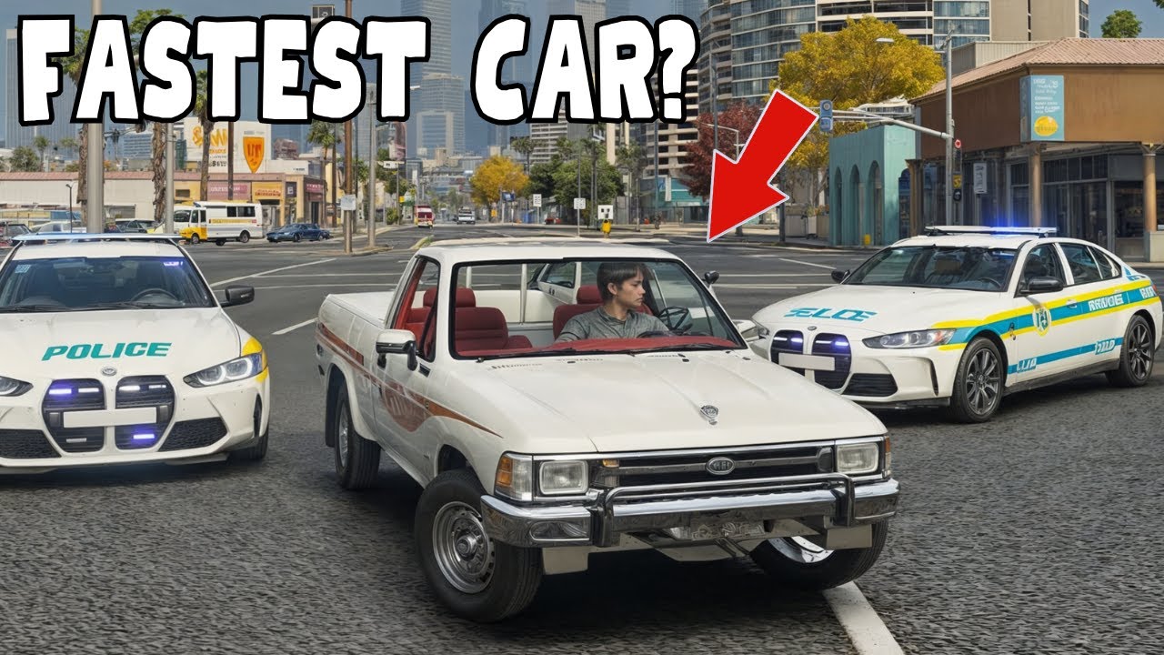 I Hired a Getaway Driver with the Best Handling Hilux Bakkie in GTA RP!