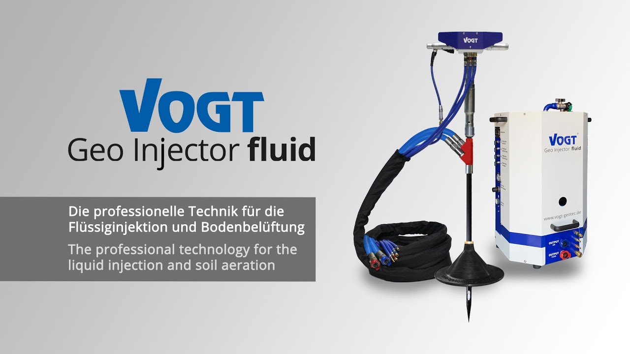 Product presentation VOGT Geo Injector fluid