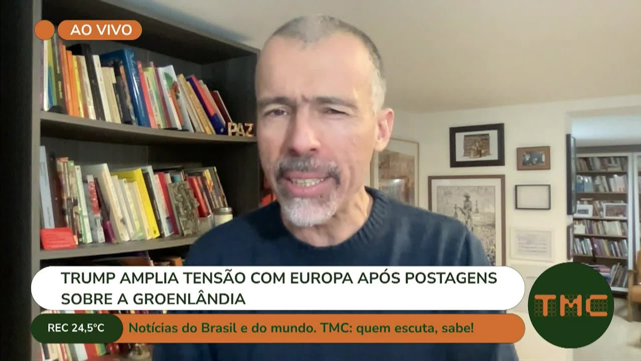 JAMIL CHADE ANALISA A TENSÃO POLÍTICA ENTRE TRUMP E EUROPA: “NÃO É LIDERANÇA, É DOMINAÇÃO