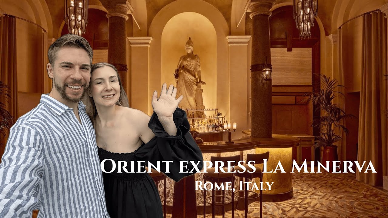 We Stay At The First Ever Orient Express Hotel | La Minerva Rome Full Review