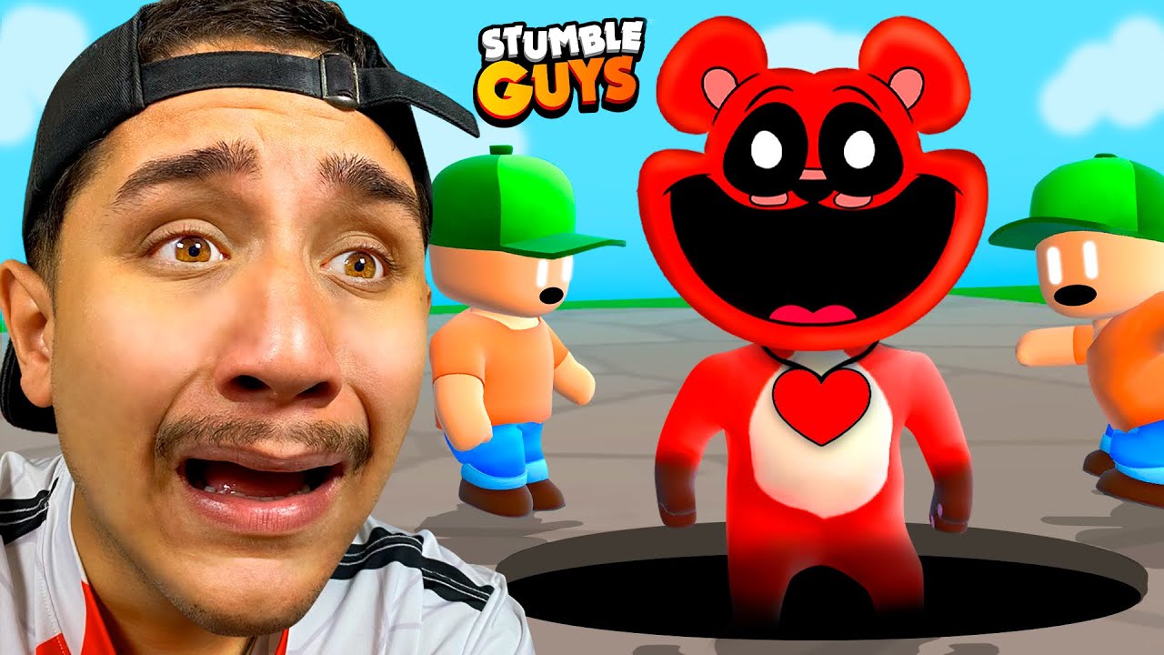 Enfrentei os SMILING CRITTERS no Stumble Guys e ele…