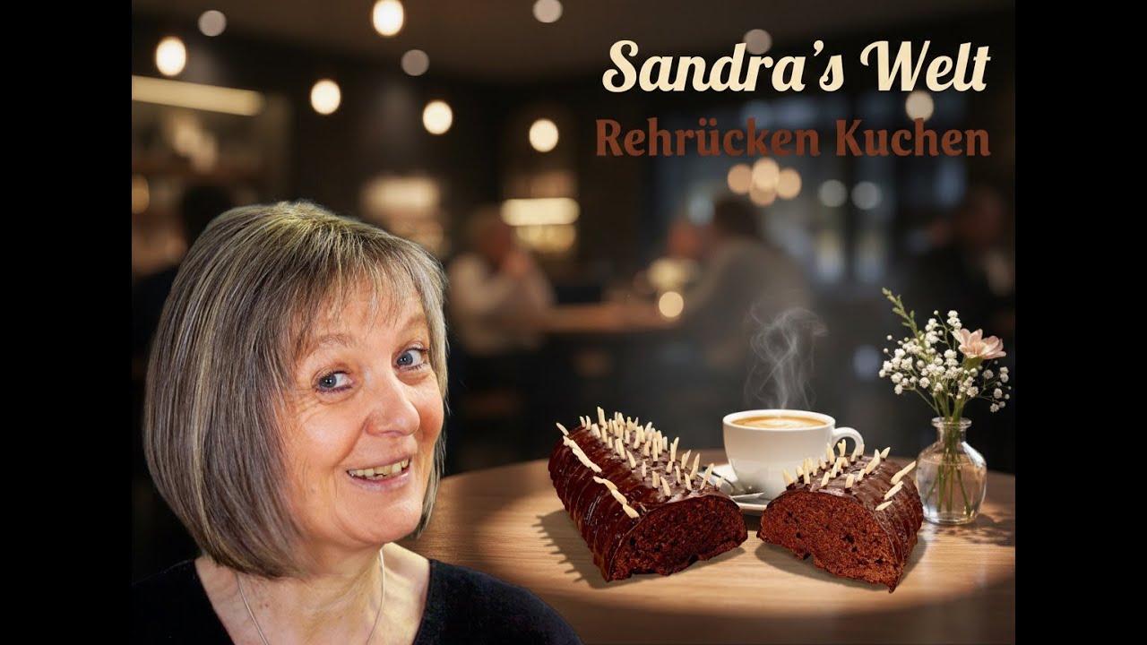 Rehrücken Kuchen Rezept – saftiger Klassiker mit Schokoguss & Mandelsplitter