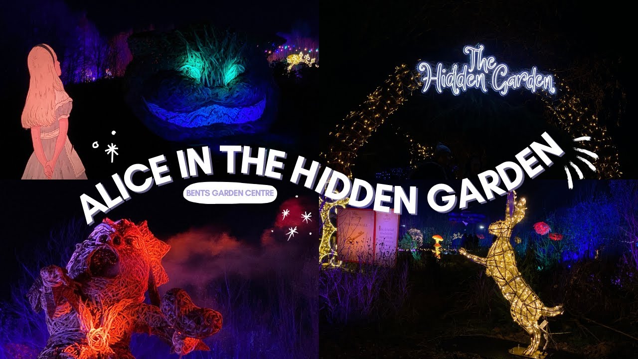 Alice in the Hidden Garden | Bents Garden Centre, Warrington | December 2025 | The Millie Mouse