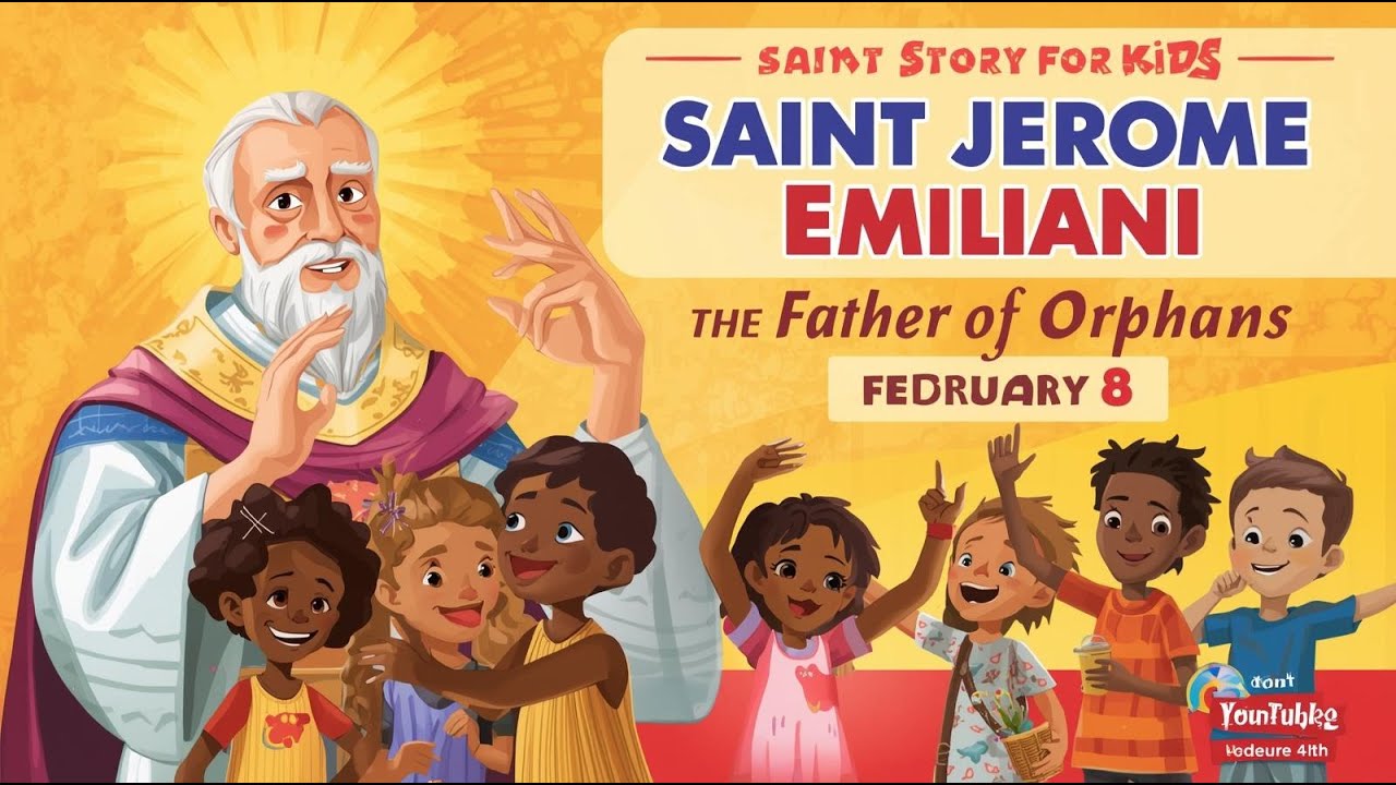 Saint Jerome Emiliani | Father of Orphans | Feast Day February 8 | Saint Story for Kids