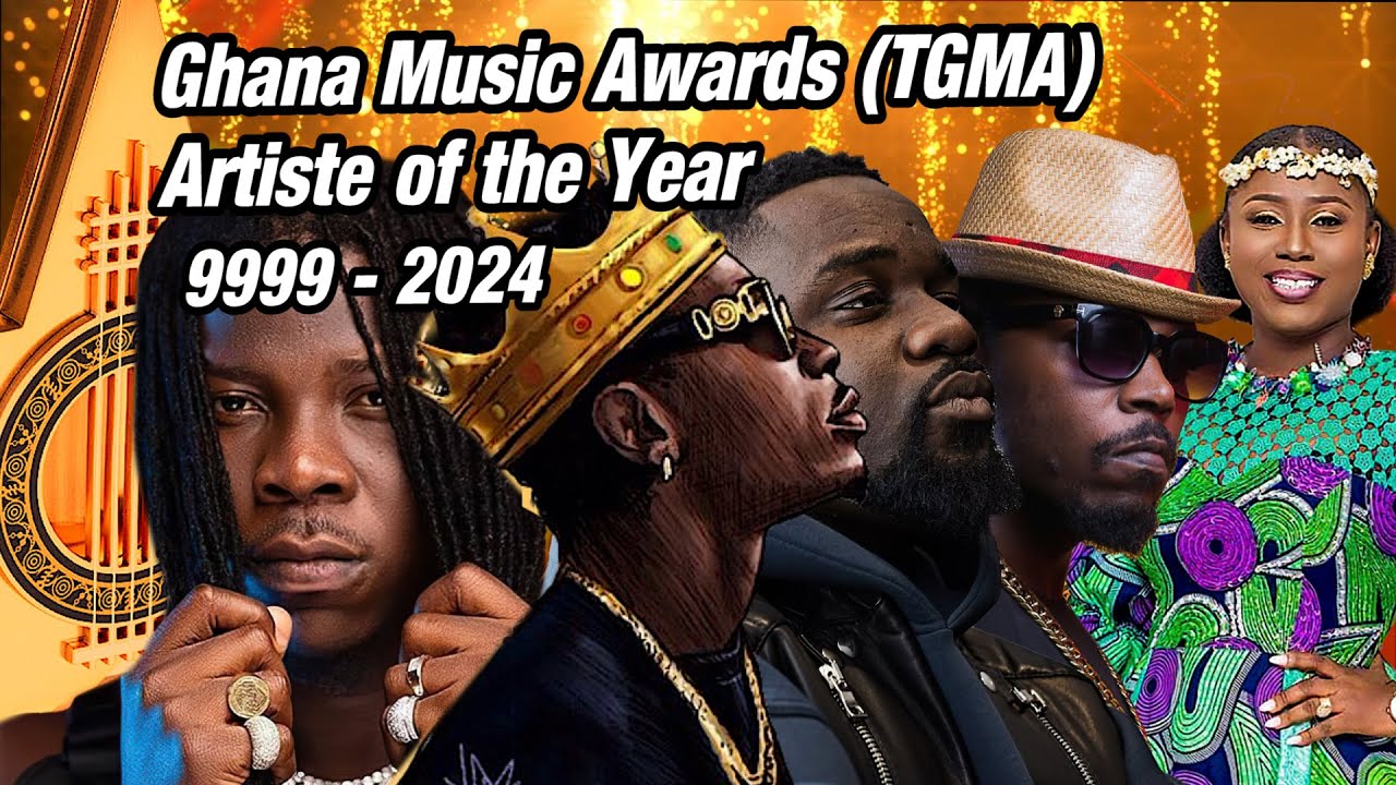 Ghana Music Awards TGMA Artiste of the Year 1999 - 2024