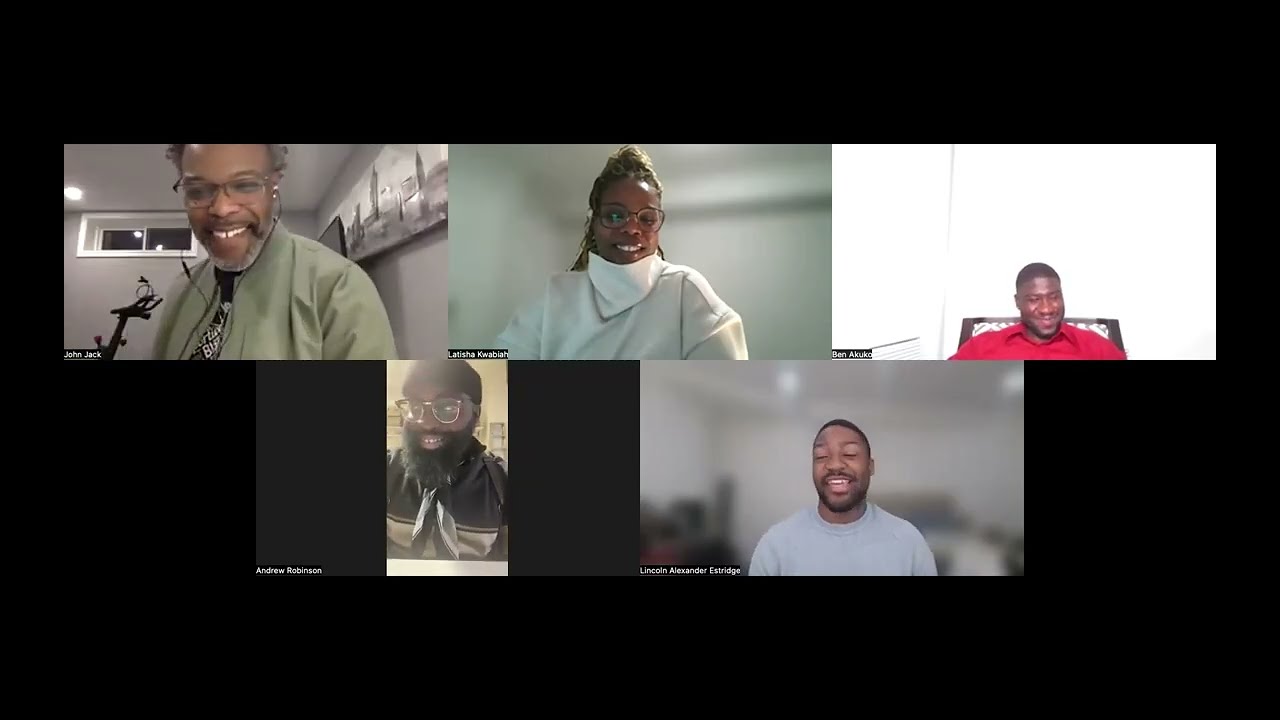 Reclaiming Brotherhood Mens Panel: Starring Ben Akuoko, Andrew Robinson & Lincoln Alexander Estridge
