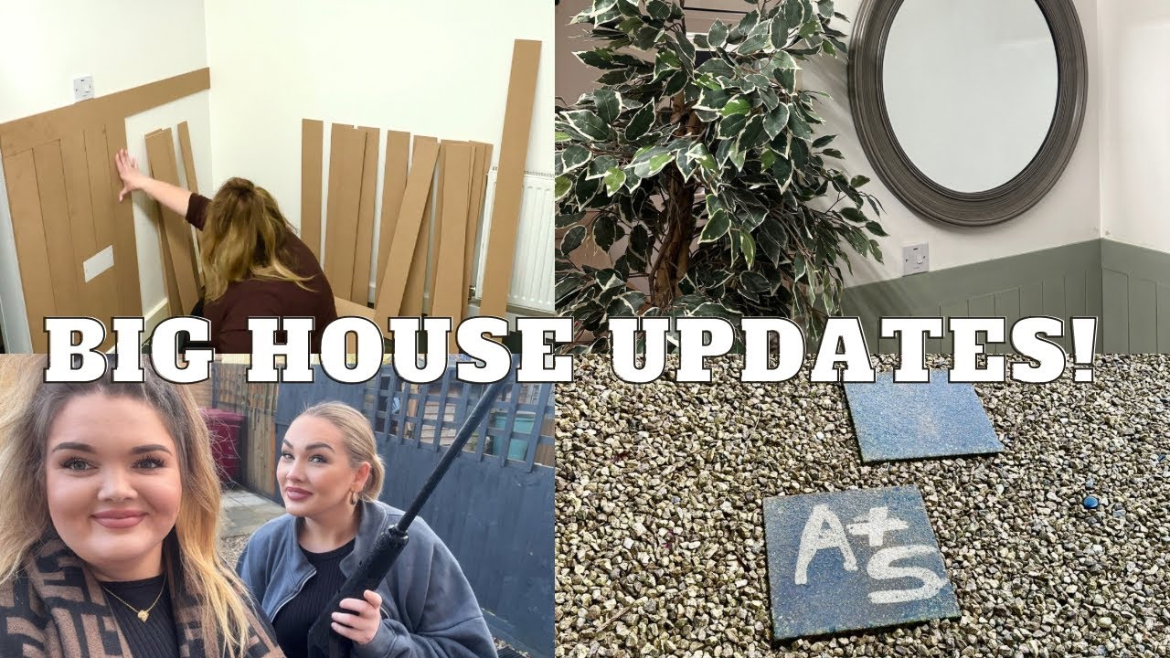 Transforming mums dining area 😍 | garden & bathroom updates