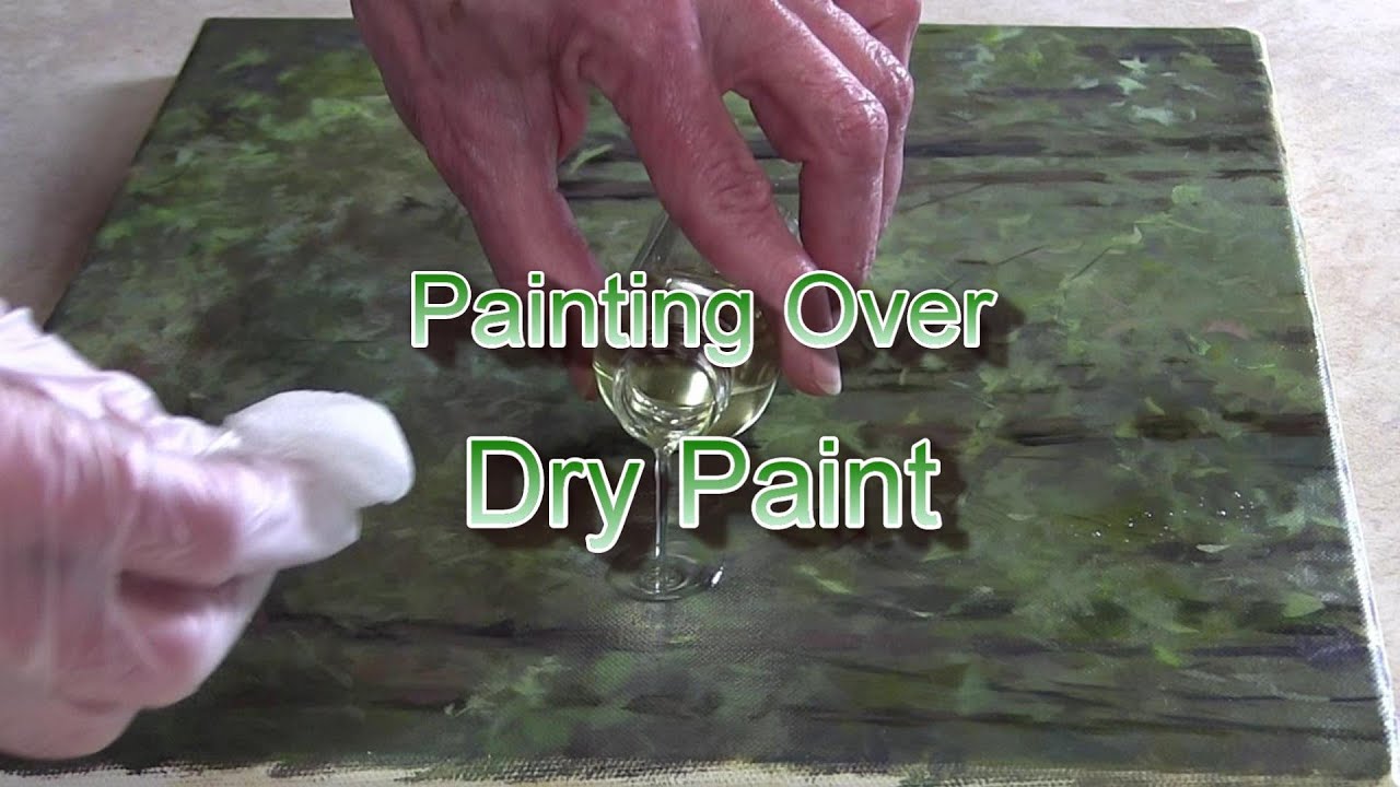 Quick Tip 323 - Painting Over Dry Paint