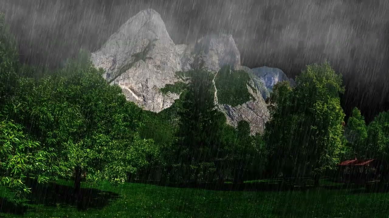 Acomode-se e relaxe ao som desta chuva tranquila e son&iacute;fera / sleep fast with this sound