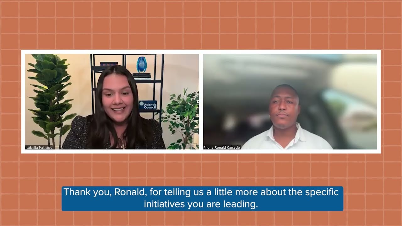 Ronald Caicedo on Buenaventura’s youth leadership and priorities for Colombia’s elections