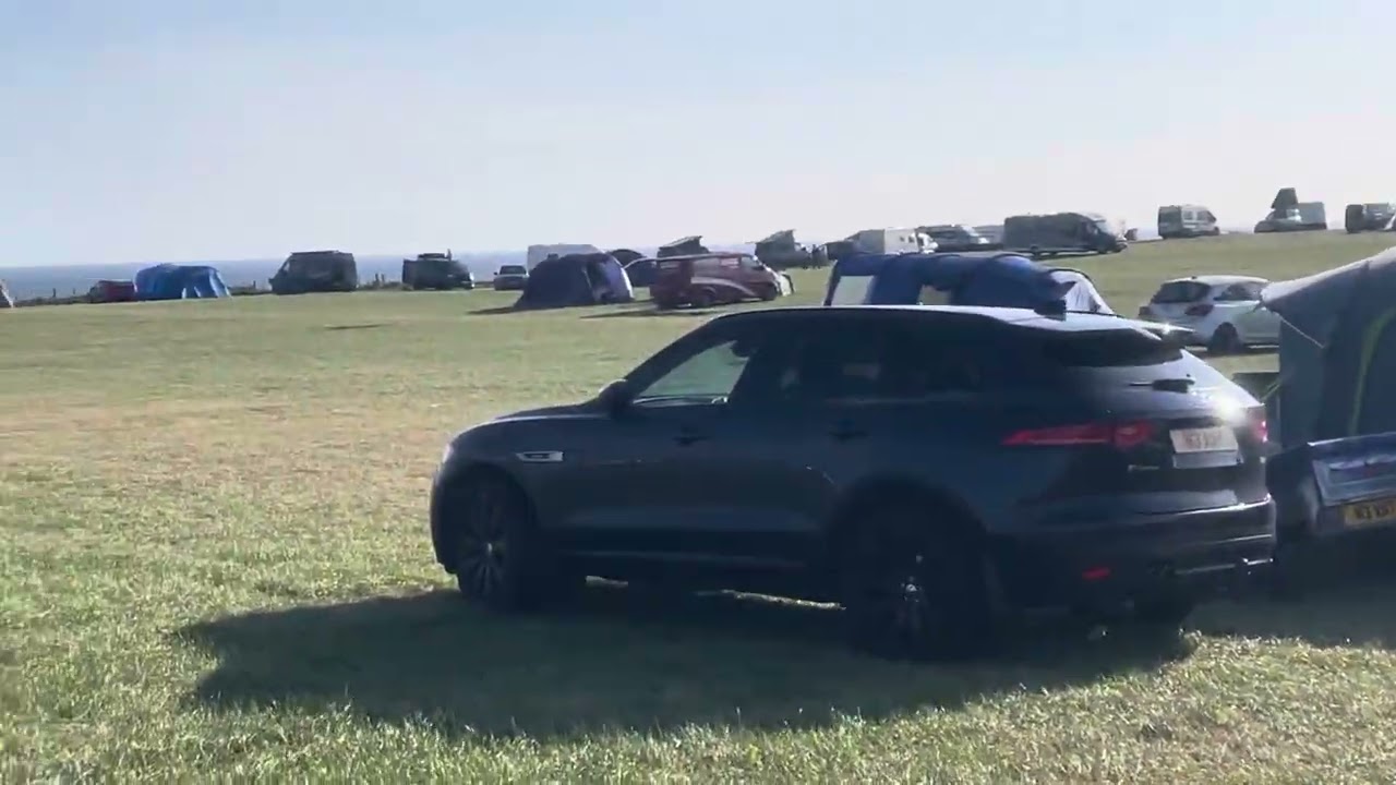 Abbey Farm Pop-up Campsite, Whitby, North Yorkshire. 9th August 2025