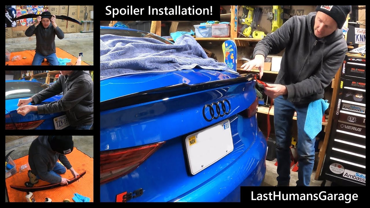 2018 Audi S3: Episode 52: Installing the $89.99 Ebay Spoiler