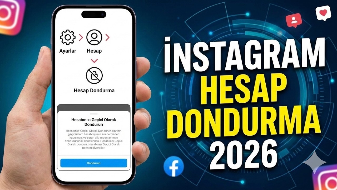 İNSTAGRAM HESAP DONDURMA (2026)