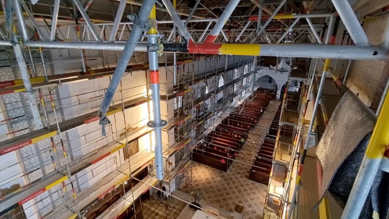 Renovierung Maria Himmelfahrt Höchstädt