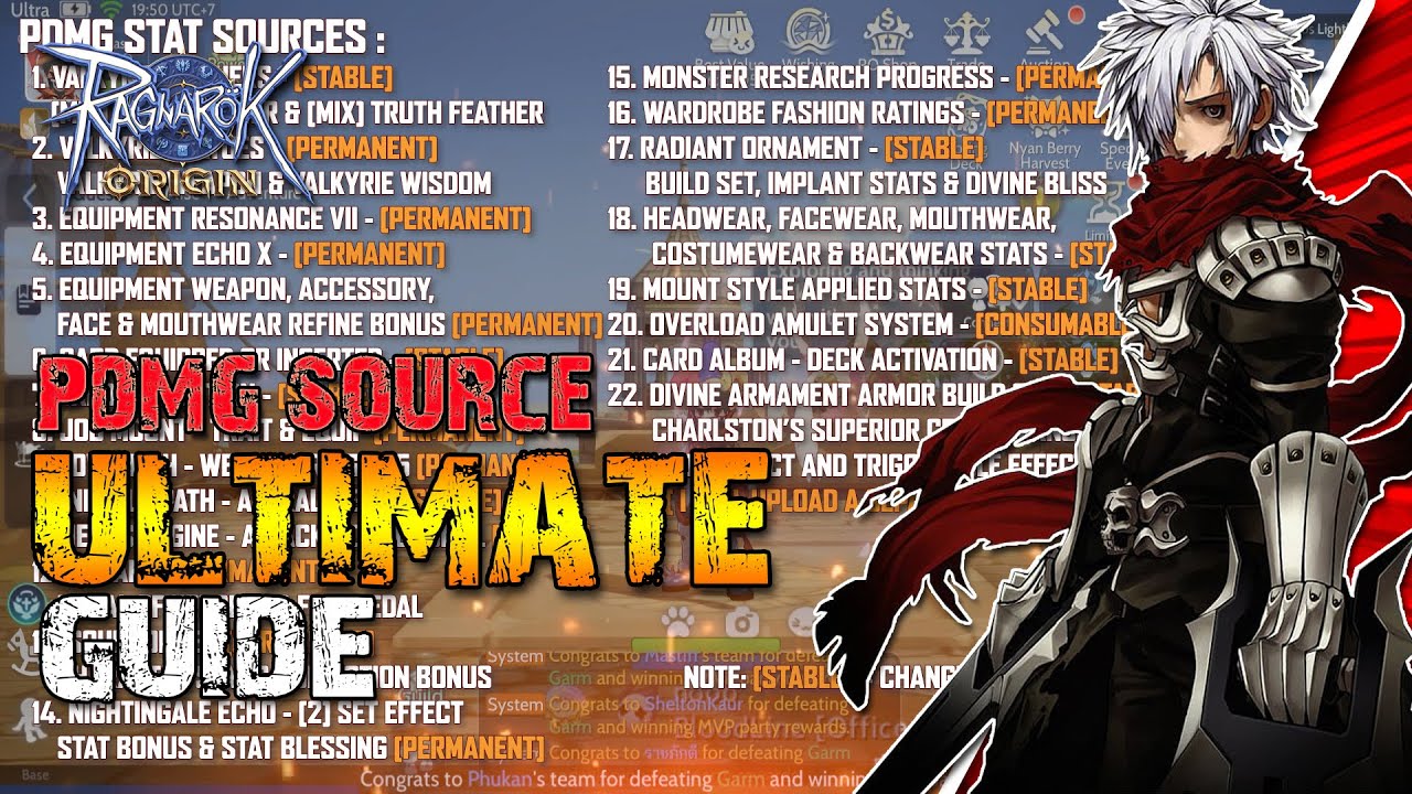 ROO Physical Damage Stat Source Ultimate Guide