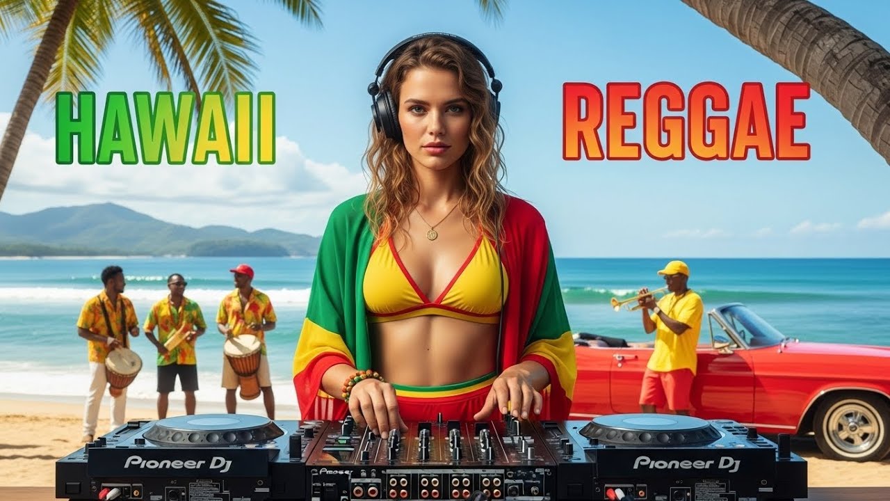 🌊 Tropical Chill Reggae – Hawaiian Island Beats for Smooth Days 🍹