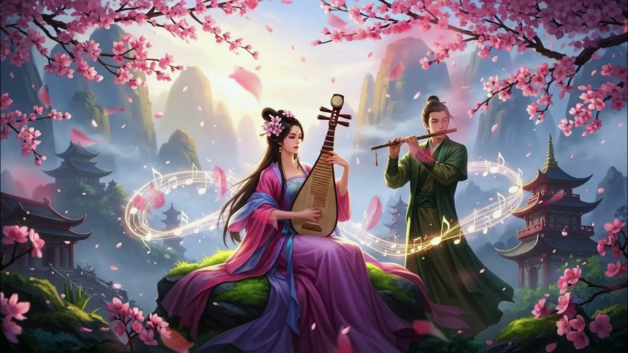 Top Chinese Zen Music   Relaxing Bamboo Flute & Guzheng For Peaceful Mind