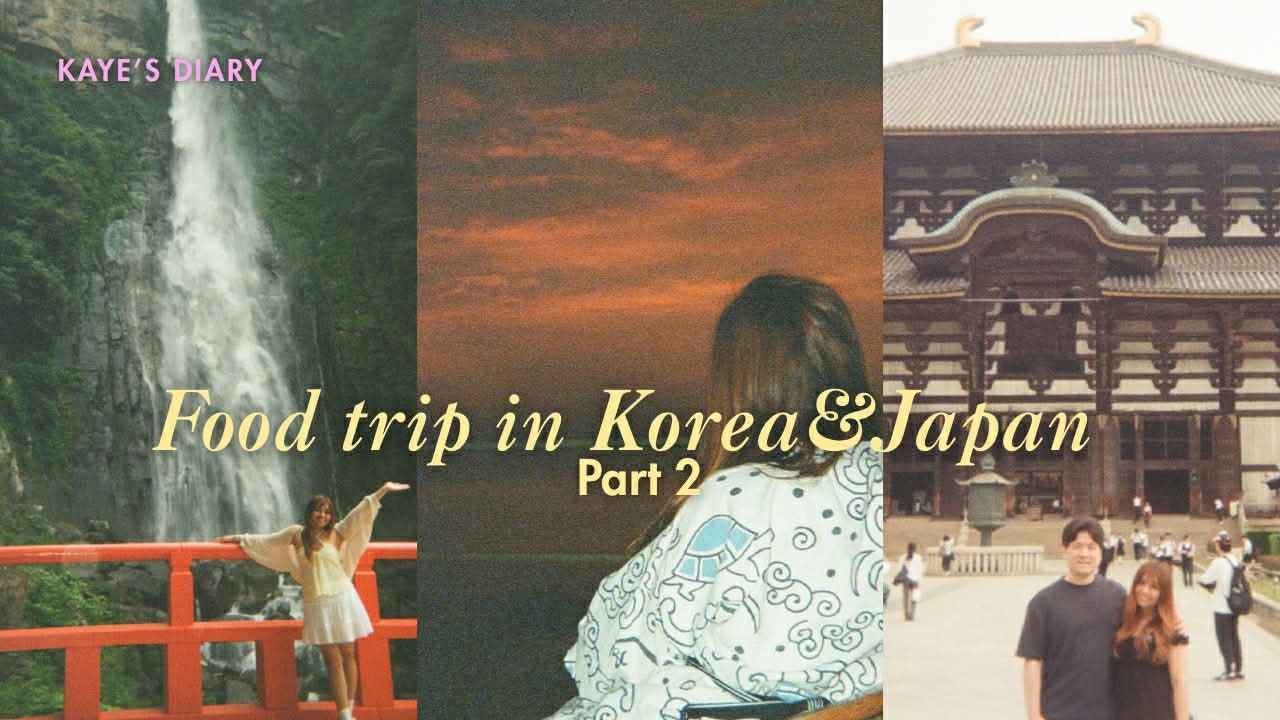 Food trip in Korea and Japan part 2 | Nara, Ise Mie, Toba, Urashima, Nachi falls, Osaka,