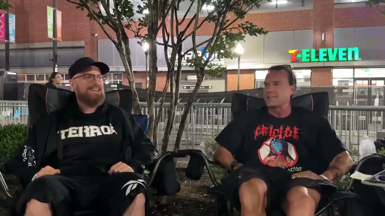 AUDIO FIXED!! John Gallagher / Dying Fetus confronts the Dawg for all his sh!t talk and calling out.