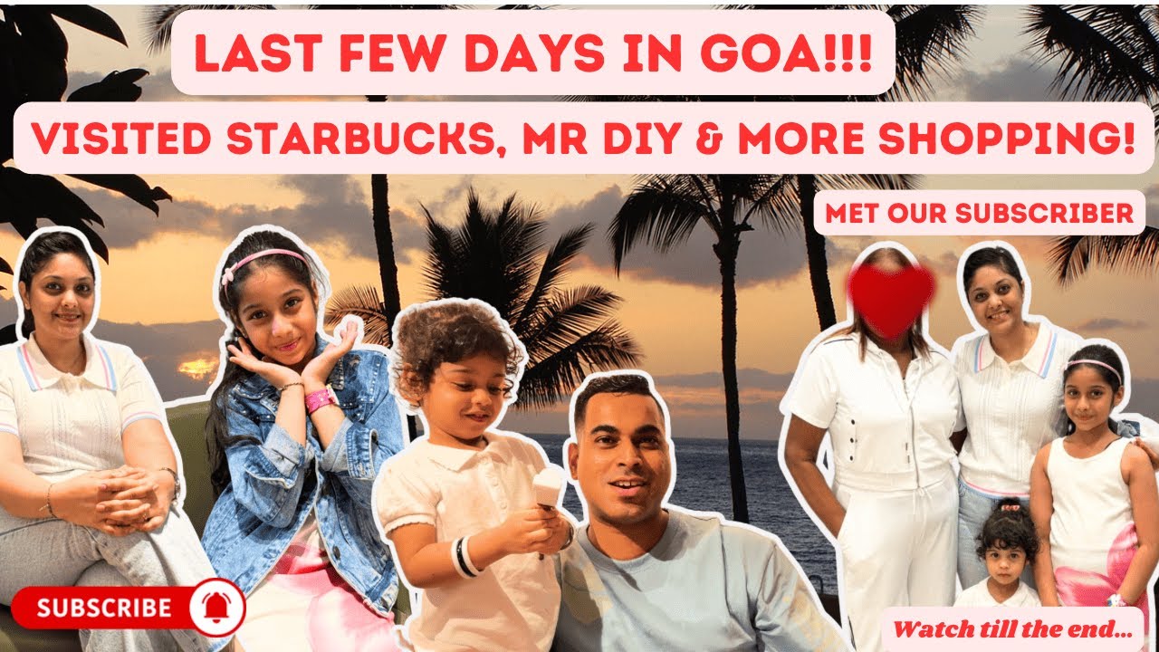 ENJOYING LAST FEW DAYS IN GOA!! | GOA VLOG😍| | Goan Vlogger | Konkani Vlogs #goanvlogger