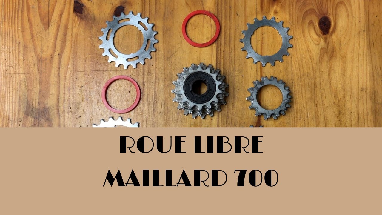 Comment démonter une roue libre Maillard 700