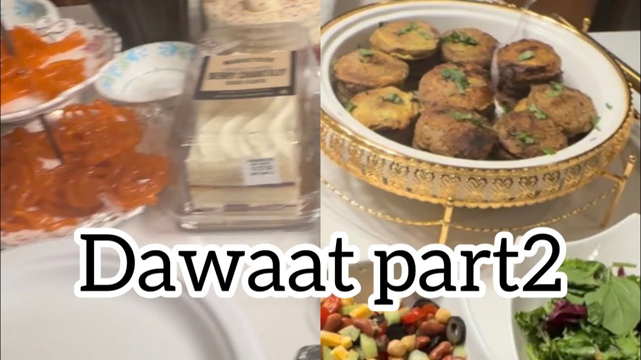 Dawaat Part 2 | Dawaat In USA |Mutton Curry| Chicken qorma | 