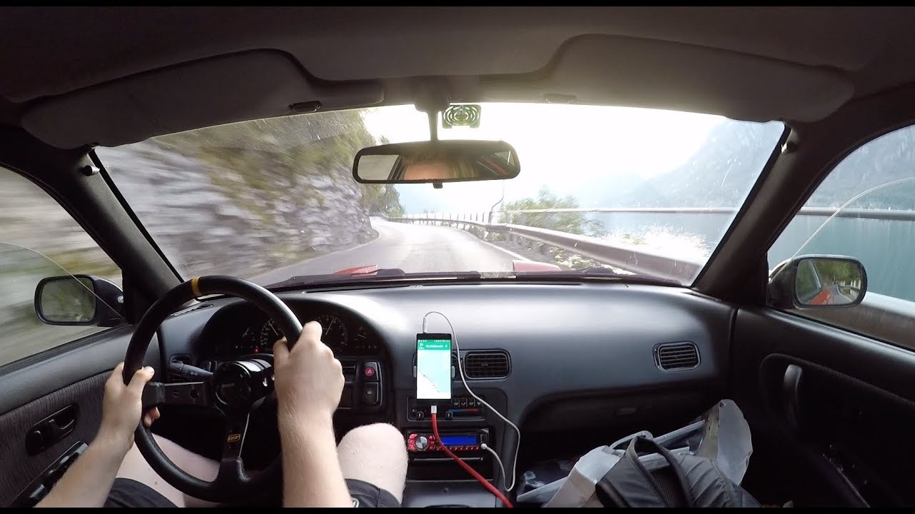 Italian Touge with Nissan S13 CA18DET with 24% descent!