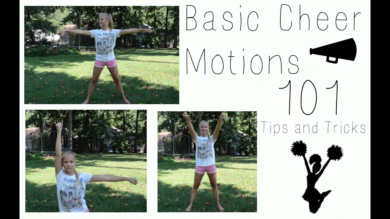 Basic Cheer Motions 101 // Tips and Tricks