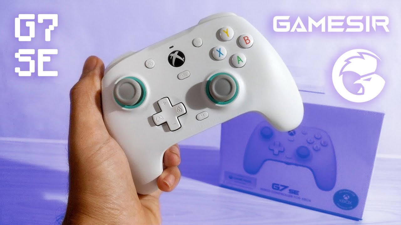 Melhor que o da Microsoft controle G7 SE Gamesir (Unboxing com testes)