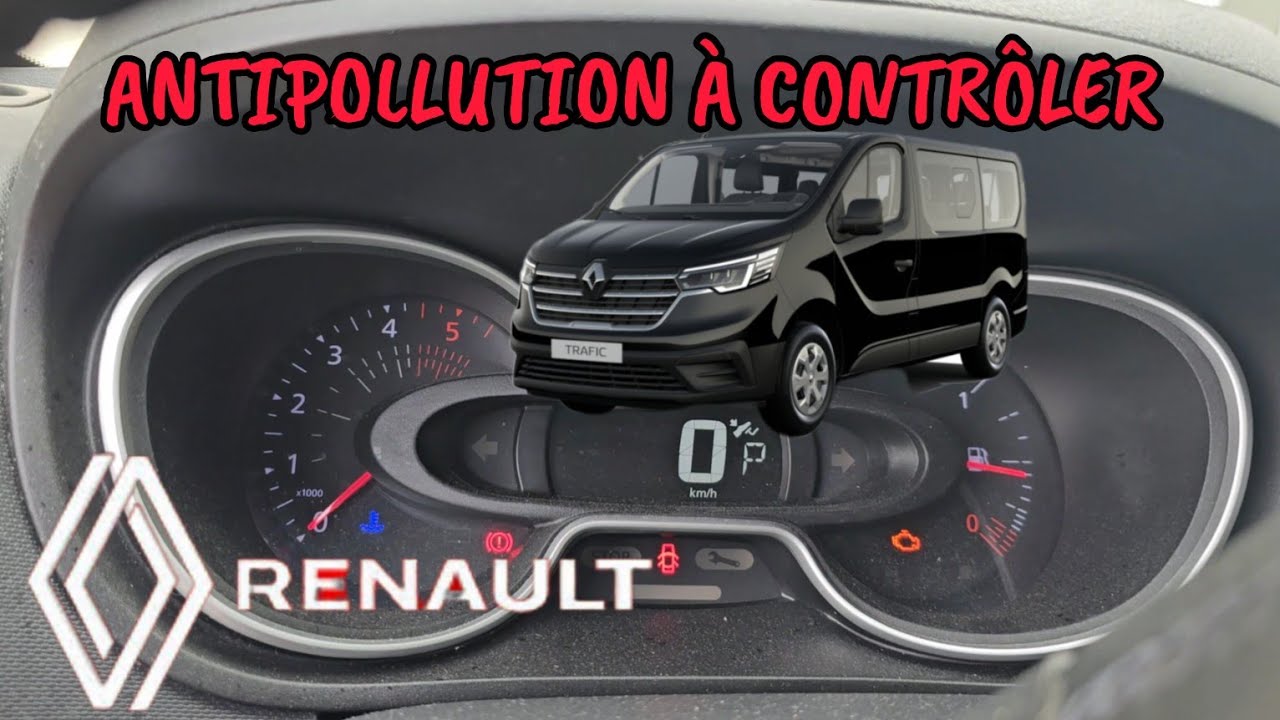 Renault Trafic 3 DCI bridé à 3000 tours + ANTIPOLLUTION À CONTRÔLER – Diagnostic & solution P208A