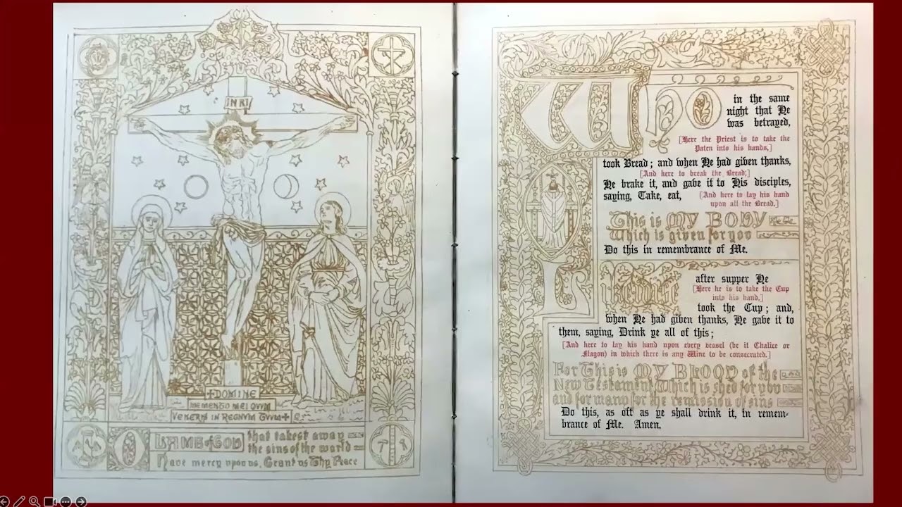 Anglican Missals and their Canons
