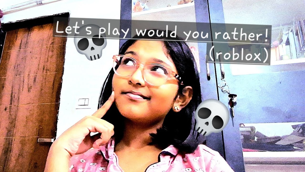 Let's play would you rather but it actually happens ! ( roblox)