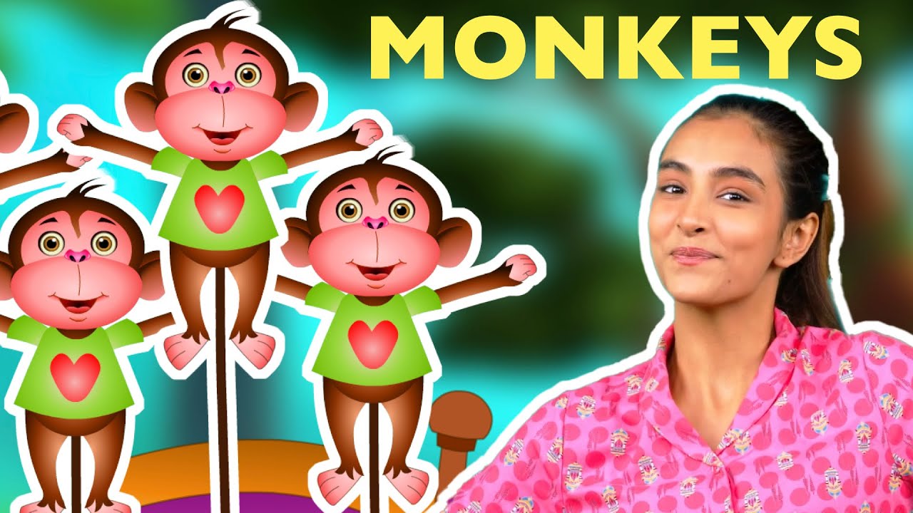 Five Little Monkeys And More |  Nursery Rhymes For Kids | JamJammies | Counting Song For Children