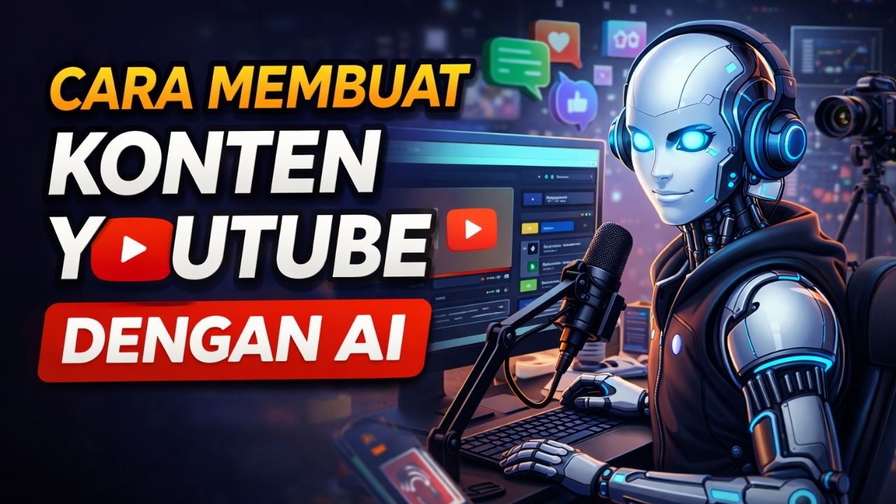 LENGKAP! Cara Buat Konten Youtube Pakai AI, Mudah Banget!