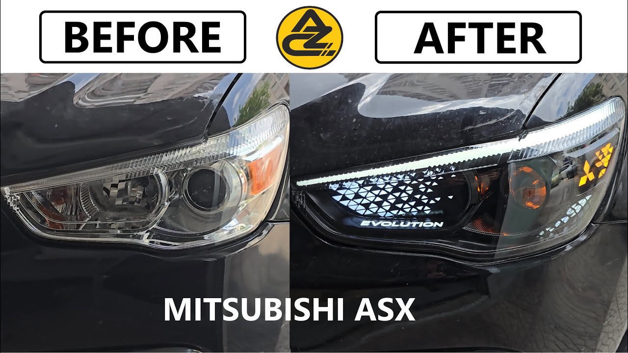 Как это сделано: Дизайн фар Mitsubishi ASX