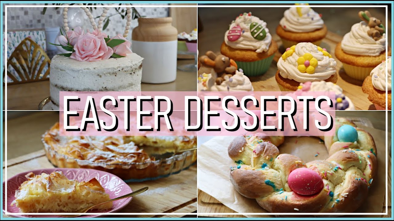 SAVRŠENI DESERTI ZA USKRS - TORTA OD MRKVE, USKRSNI KRUH, CUPCAKES I PITA S KREMOM OD JAJA