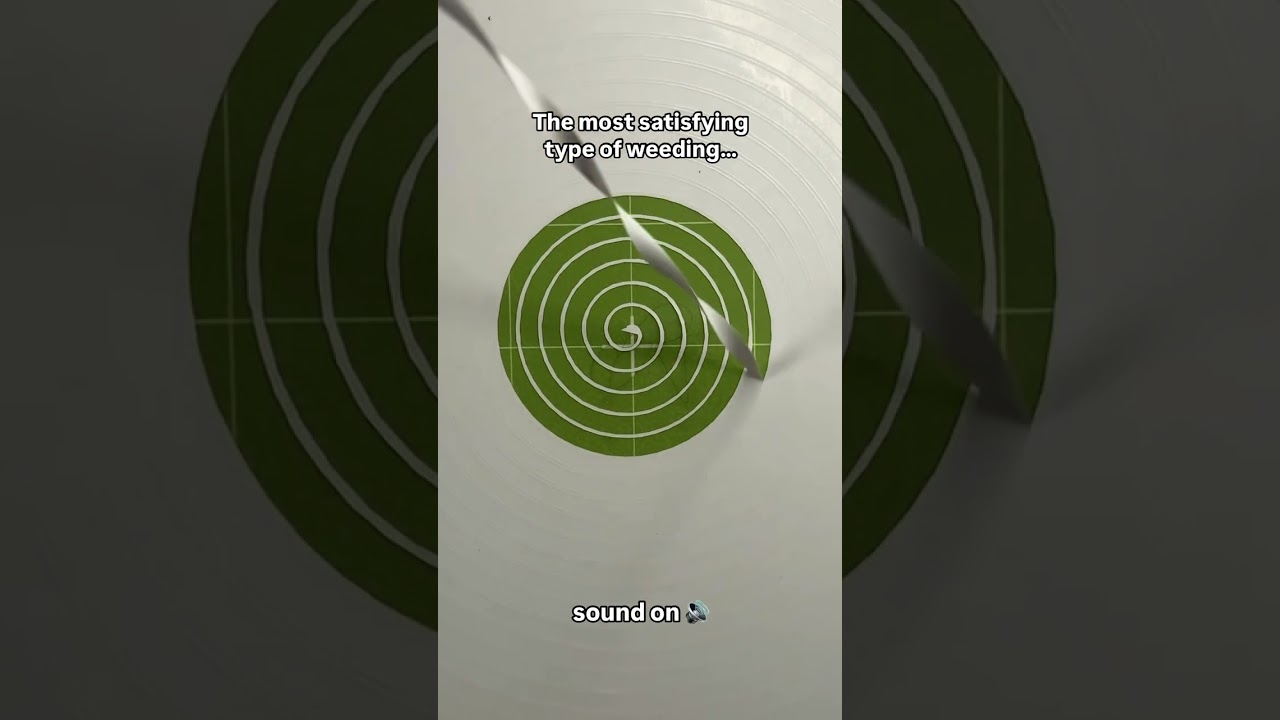 Satisfying vinyl weeding ASMR ✨🎧 Sound on #ASMR #VinylWeeding #SatisfyingSounds  #CraftingASMR