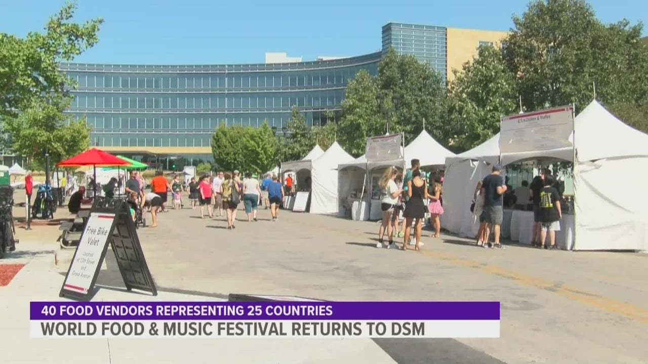 World Food & Music Festival brings global tastes to Iowa