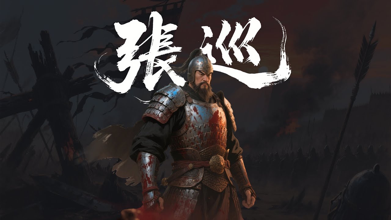 关于唐朝安史之乱中张巡血守睢阳的壮烈故事
