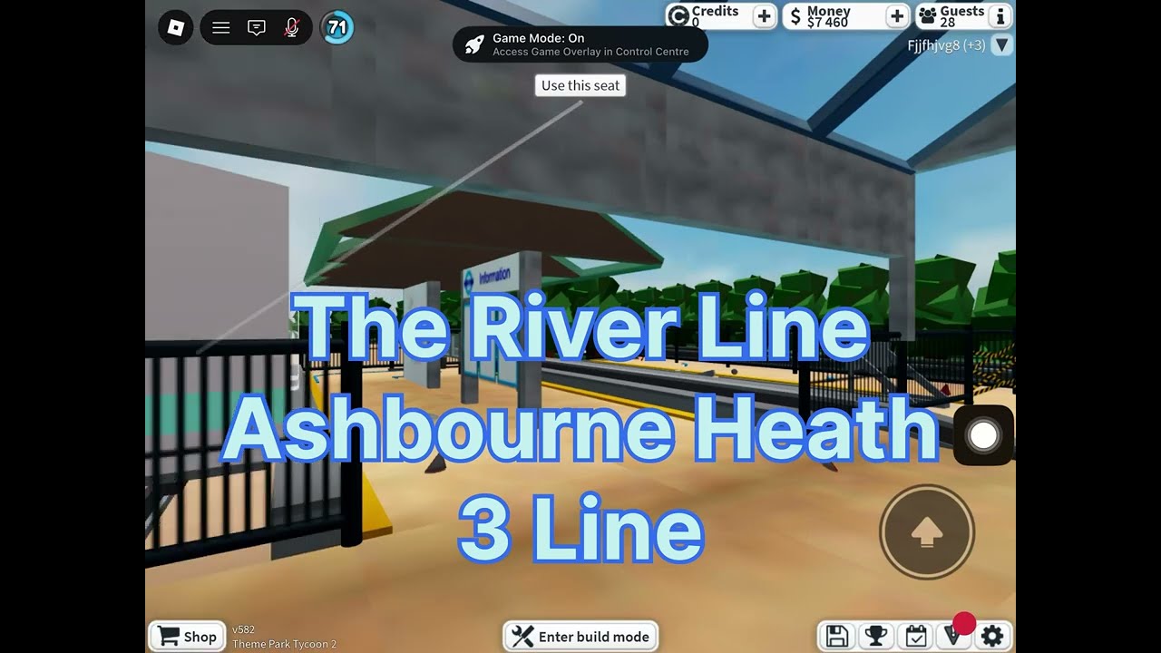 The river line Ashbourne heath